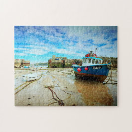 ニューキーハーバー、コーンウォールアットロータイド ジグソーパズル