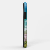 ニューキービーチインノースコーンウォール野生の花の崖 Case-Mate iPhoneケース (裏面/右)