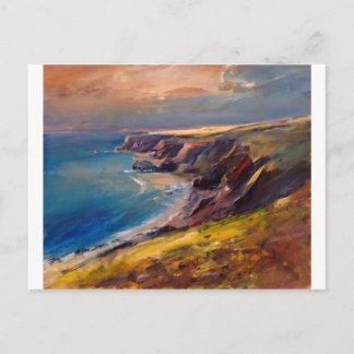 ニューキー付近のコーンワッシュ海岸 ポストカード