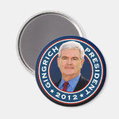 ニューギングリッチ保守党総裁補 マグネット (正面/裏面)