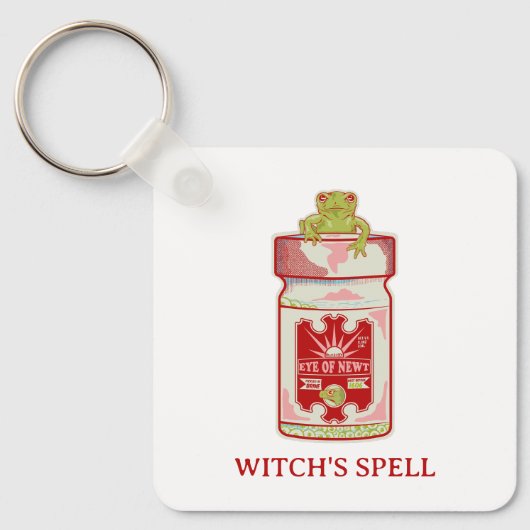 ニュークト・マクベスの目 キーホルダー (正面)