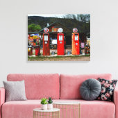 ニュークラシカルメキシコのガス博物館 キャンバスプリント (インサイチュ (リビング))