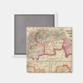 ニューグラナダ、ベネズエラ、ギアナの地図(by Mitchell) マグネット (正面/裏面)
