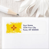 ニューグランジメキシコ国旗 ラベル (インサイチュ)