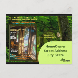ニューグリーンツリーハウスはがき ポストカード