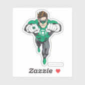 ニューグリーンランタン飛んでいる シール (シート)