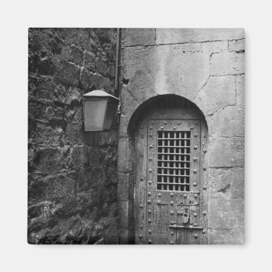 ニューゲート刑務所への扉 マグネット (正面)