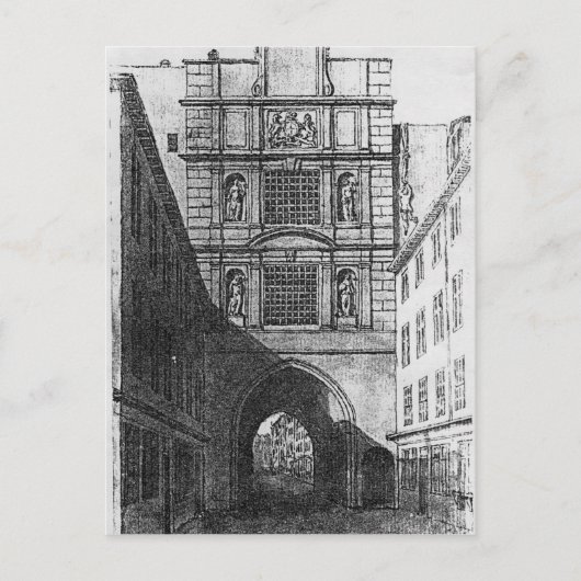 ニューゲート刑務所 ポストカード (正面)