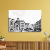 ニューゲート刑務所, 1799 キャンバスプリント (インサイチュ (リビング))