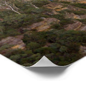 ニューサウスウェールズ州ブルーマウンテン ポスター (角)