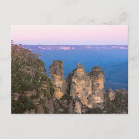 ニューサウスウェールズ州ブルーマウンテン ポストカード (正面)