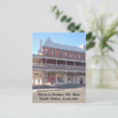 ニューサウスウェールズ州ブロークン・ヒル ポストカード (スタンド正面)