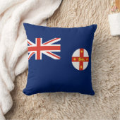 ニューサウスウェールズ州旗(オーストラリア州) クッション (ブランケット)