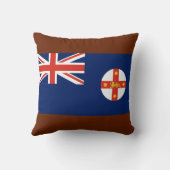 ニューサウスウェールズ州旗(オーストラリア州) クッション (裏面)