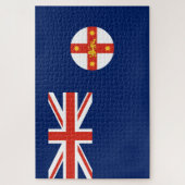 ニューサウスウェールズ州旗(オーストラリア州) ジグソーパズル (縦)