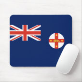 ニューサウスウェールズ州旗(オーストラリア州) マウスパッド (マウス)