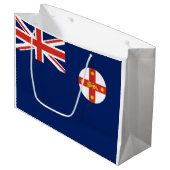 ニューサウスウェールズ州旗(オーストラリア州) ラージペーパーバッグ (正面アングル)