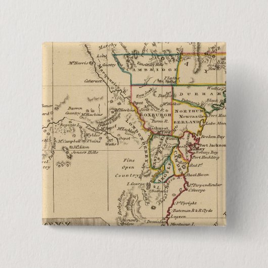 ニューサウスウェールズ 缶バッジ (正面)