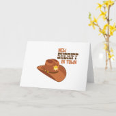 ニューシェリフ カード (黄色い花)