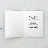 ニューシェリフ・セント・マイケル恵み カード (内部)