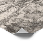 ニューシス、版木、銅版、版画by Albrecht Durer ポスター (角)