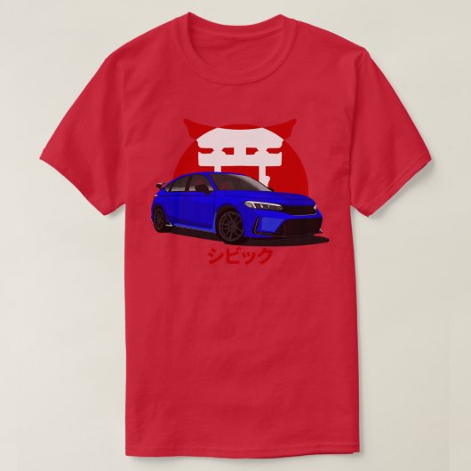 ニューシビック第11世代 Tシャツ (デザイン正面)