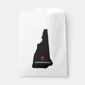 ニューシンプルエレガントハンプシャー州の州結婚 フェイバーバッグ (正面)