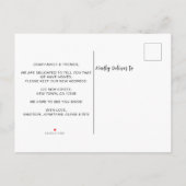 ニューシーズンニューホームカボチャ秋秋ムービング 案内ポストカード (裏面)