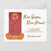 ニューシーズンニューホームパンプキンドア秋 案内ポストカード (正面)