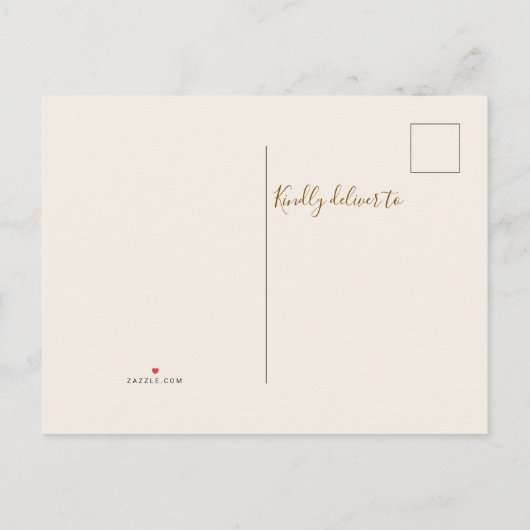 ニューシーズンニューホーム秋の葉の移動 案内ポストカード (裏面)