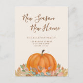 ニューシーズンニューホーム秋パンプキンムービング 案内ポストカード (正面)