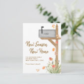 ニューシーズンニューホーム秋ムービング 案内ポストカード (スタンド正面)