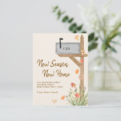 ニューシーズンニューホーム秋ムービング 案内ポストカード (スタンド正面)