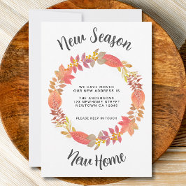 ニューシーズンニューホーム秋ムービング 案内状