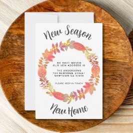 ニューシーズンニューホーム秋ムービング 案内状