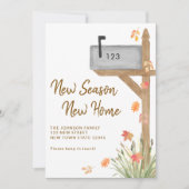ニューシーズンニューホーム秋秋のメールボックス移動 案内状 (正面)