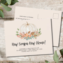 ニューシーズンニューホーム秋秋カボッキンムービング