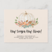 ニューシーズンニューホーム秋秋カボッキンムービング 案内ポストカード (正面)