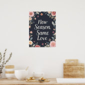 ニューシーズン同じラブダークフローラ ポスター (キッチン)