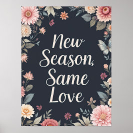 ニューシーズン同じラブダークフローラ ポスター