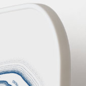 ニューシーブルMAマップネイビーブルーモノグラム ピックルボールラケット (左詳細)