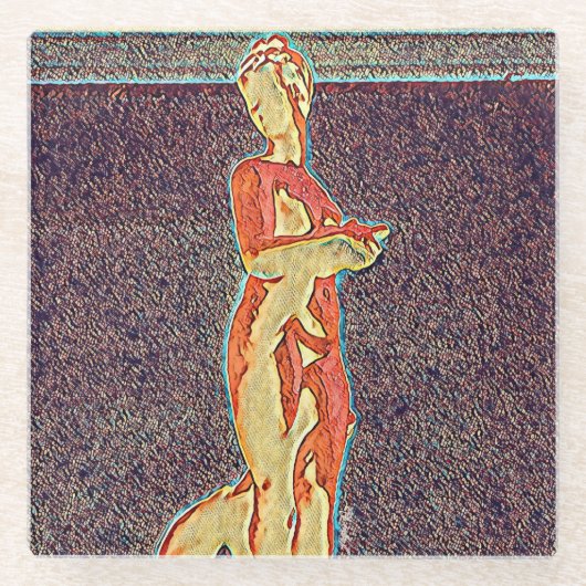 ニュージャズ ガラスコースター (正面)