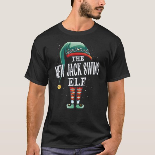 ニュージャックスイング小妖精や小人クリスマスグループクリスマスパジャマパー Tシャツ (正面)