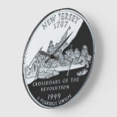 ニュージャフェイクージー州四半時計 ラージ壁時計 (傾斜)