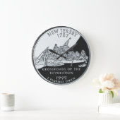 ニュージャフェイクージー州四半時計 ラージ壁時計 (ホーム)