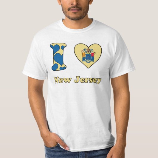 ニュージャージーが大好き Tシャツ (正面)