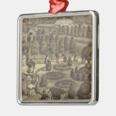 ニュージャージーのエキゾチックな庭及び子供部屋 メタルオーナメント (左)