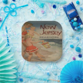 ニュージャージーのショアヴィンテージ観光客休暇 ペーパープレート (パーティー)