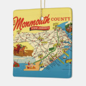 ニュージャージーのショア葉書 セラミックオーナメント (左)