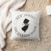 ニュージャージーのジップコードピロー クッション (ブランケット)